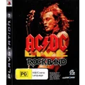 MTV Game ACDC Live Rock Band Refurbished  PS3 Playstation 3 Game